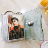  16 ảnh in theo yêu cầu, tặng kèm sổ mini trong suốt làm móc khoá 