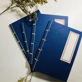  Sổ tay Tập viết chữ hán phong cách cổ trang, sổ tay kẻ dọc Khổ a5 120 trang 