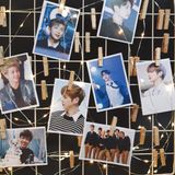  45-90 ảnh Polaroid in theo yêu cầu, ảnh gia đình bạn bè trang trí nhà cửa (CẮT SẴN) 