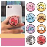  2 giá đỡ điện thoại Griktok Popsocket trơn/ Phẳng/ Epoxy in theo yêu cầu. Kpop All stars 