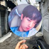  Quạt tròn Tiêu Chiến (20cm) (Hàng có sẵn) 