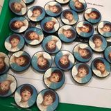  2 giá đỡ điện thoại Griktok Popsocket trơn/ Phẳng/ Epoxy in theo yêu cầu. Kpop All stars 