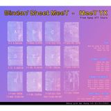  Trang Sheet rời Meet/ Meet YX size A4 chính hãng chất lượng tốt dùng để làm sheet đựng card, postcard, thẻ bài, vé.., 