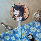  Quạt BTS 11.5cm Xinh xắn cute hột me hột vịt lộn- Data và thiết kế bởi KPOP ALL STARS 