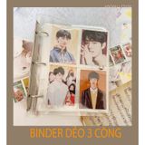  [A5 3 lỗ] Sheet lẻ 3 lỗ cho Binder A5 lùn bìa nhũ 3 còng. 3 loại sheet 
