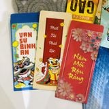 XẤP NĂM PHONG BAO LÌ XÌ TẾT, CHỦ ĐỀ: "DẦN LONG LÂN QUY PHỤNG" Mã A21109 