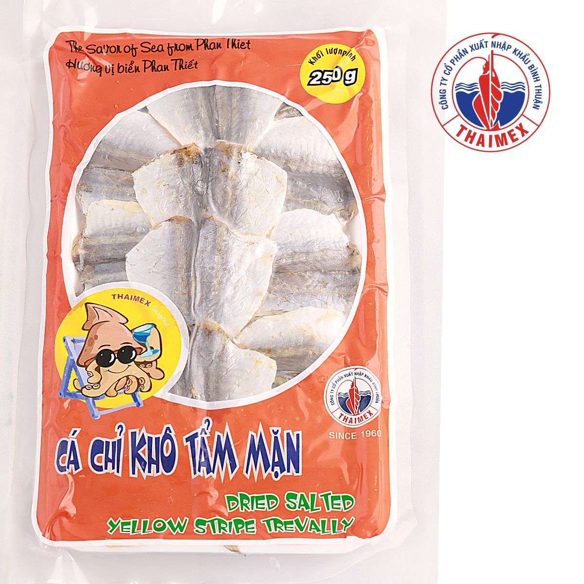  Cá Chỉ Khô tẩm mặn 250g 