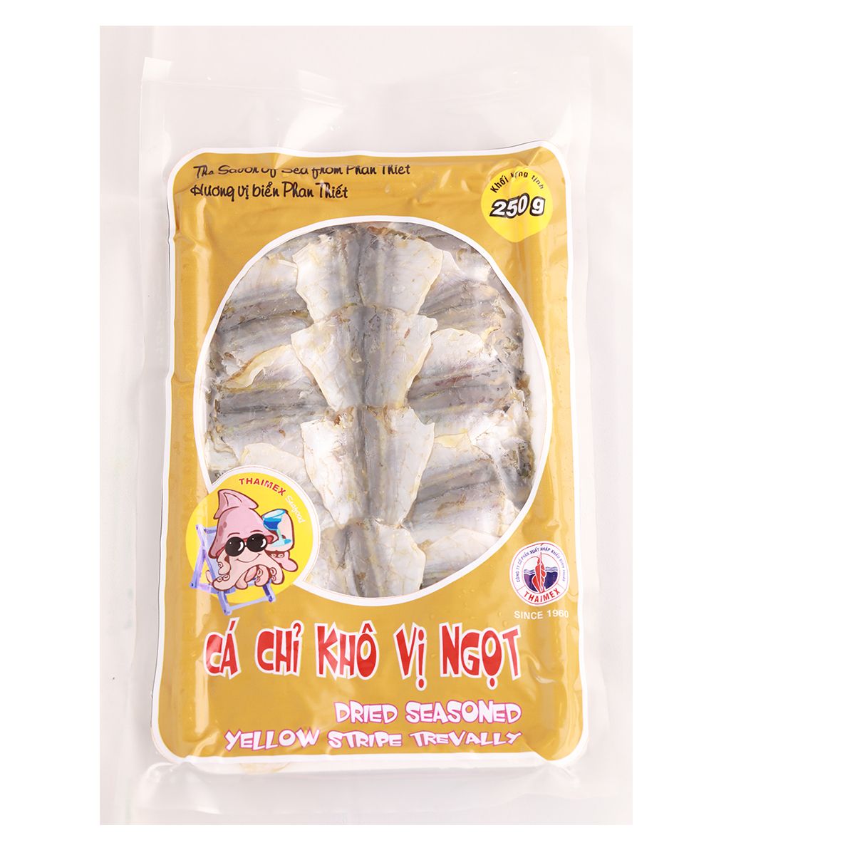  Cá Chỉ Khô Vị Ngọt 250g 