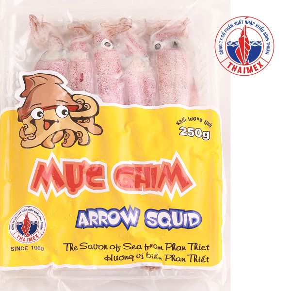  Mực Ghim nguyên con A 250g 