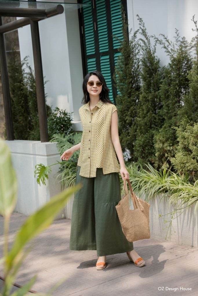 QUẦN LINEN TƯNG ƯỚT