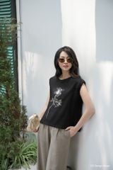 ÁO CROPTOP LINEN TƠ