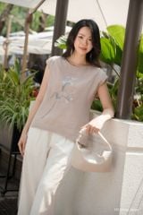 ÁO CROPTOP LINEN TƠ