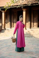 ÁO DÀI NGŨ THÂN THÔ LỤA