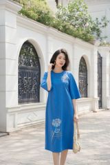 ĐẦM LINEN XƯỚC
