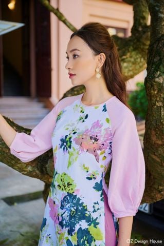 ÁO DÀI MẸ LINEN LỤA