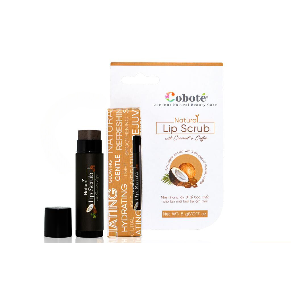  Coboté Natural Lip Scrub - Coffee 