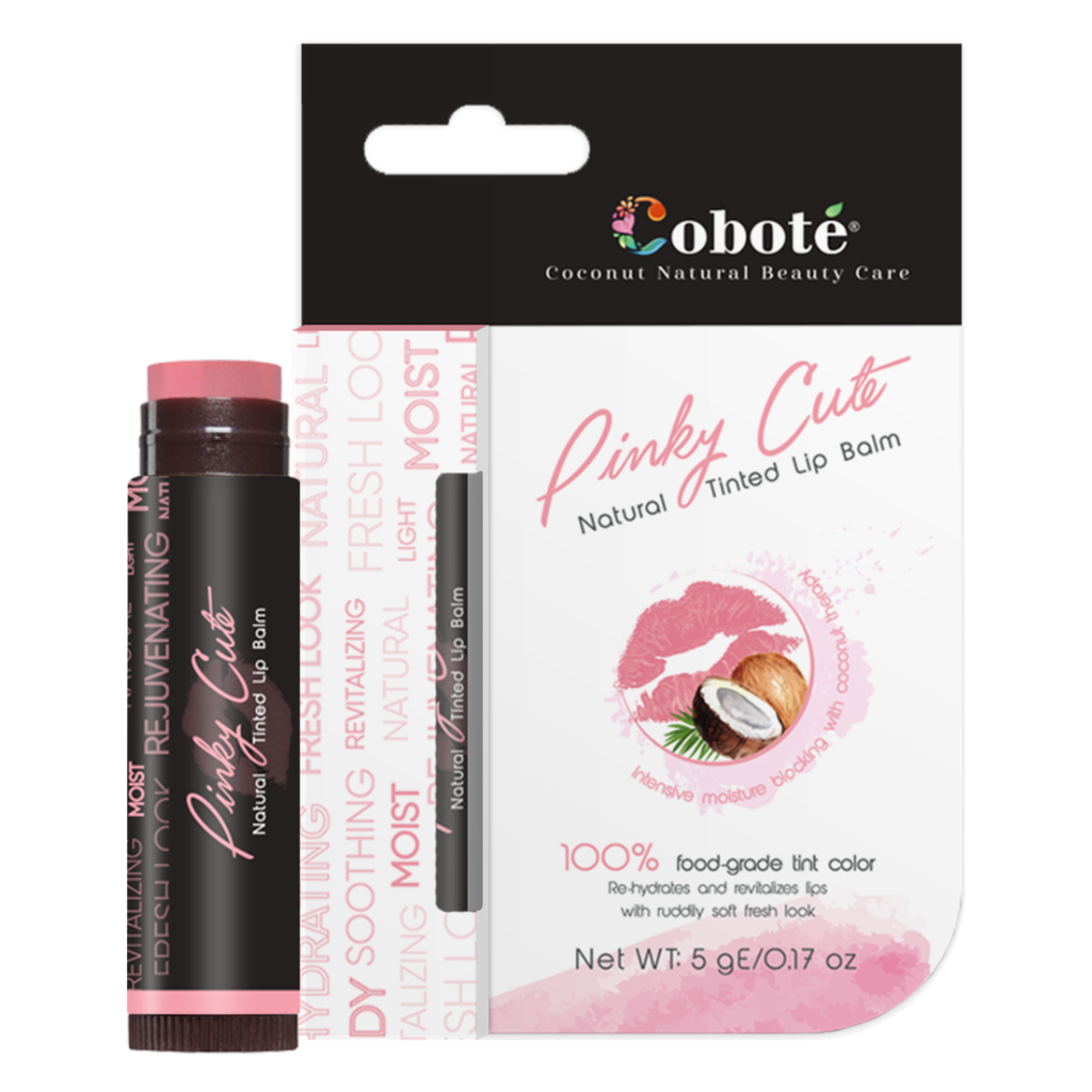  Coboté Natural Tinted Lip Balm - Pink 