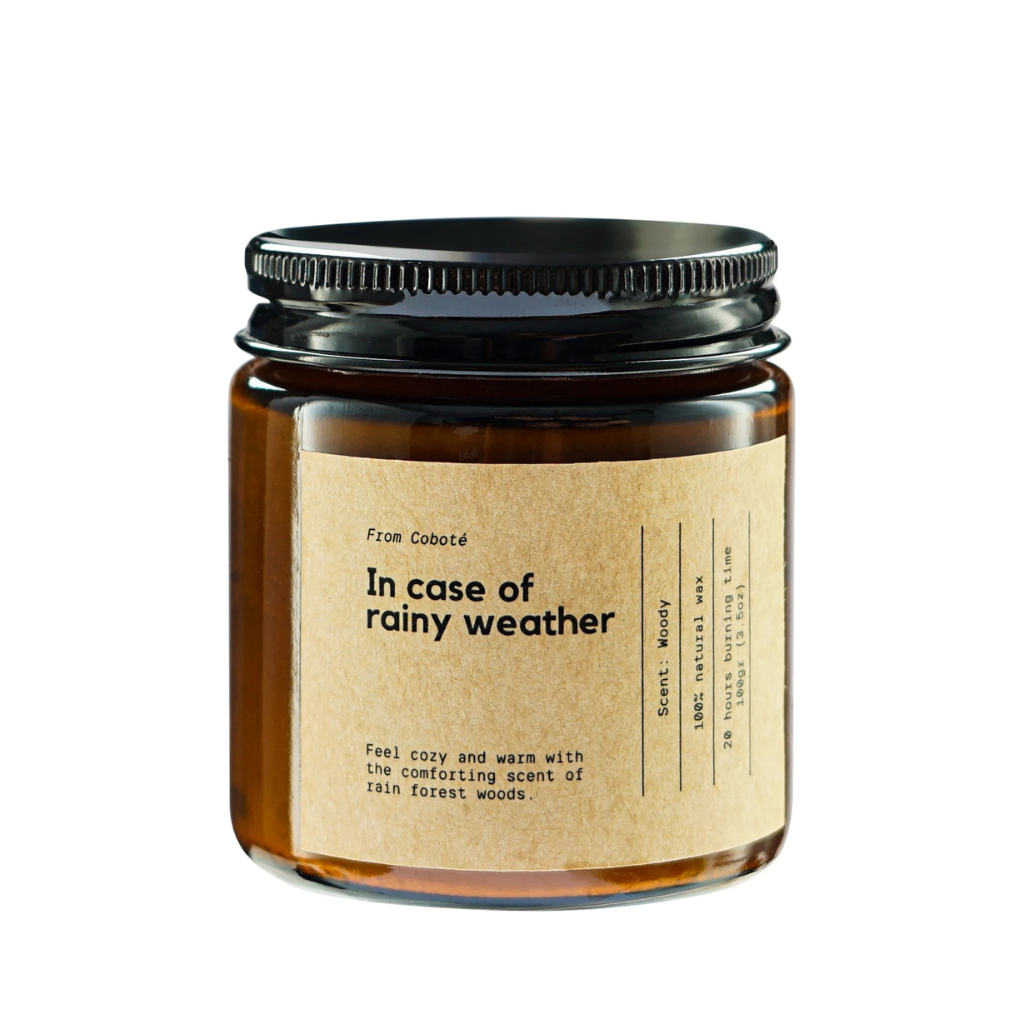  Coboté Scented Candle - Woody - 100g 