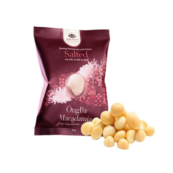  Dai Viet Flavored Macadamia - Salted - 30 Grams 
