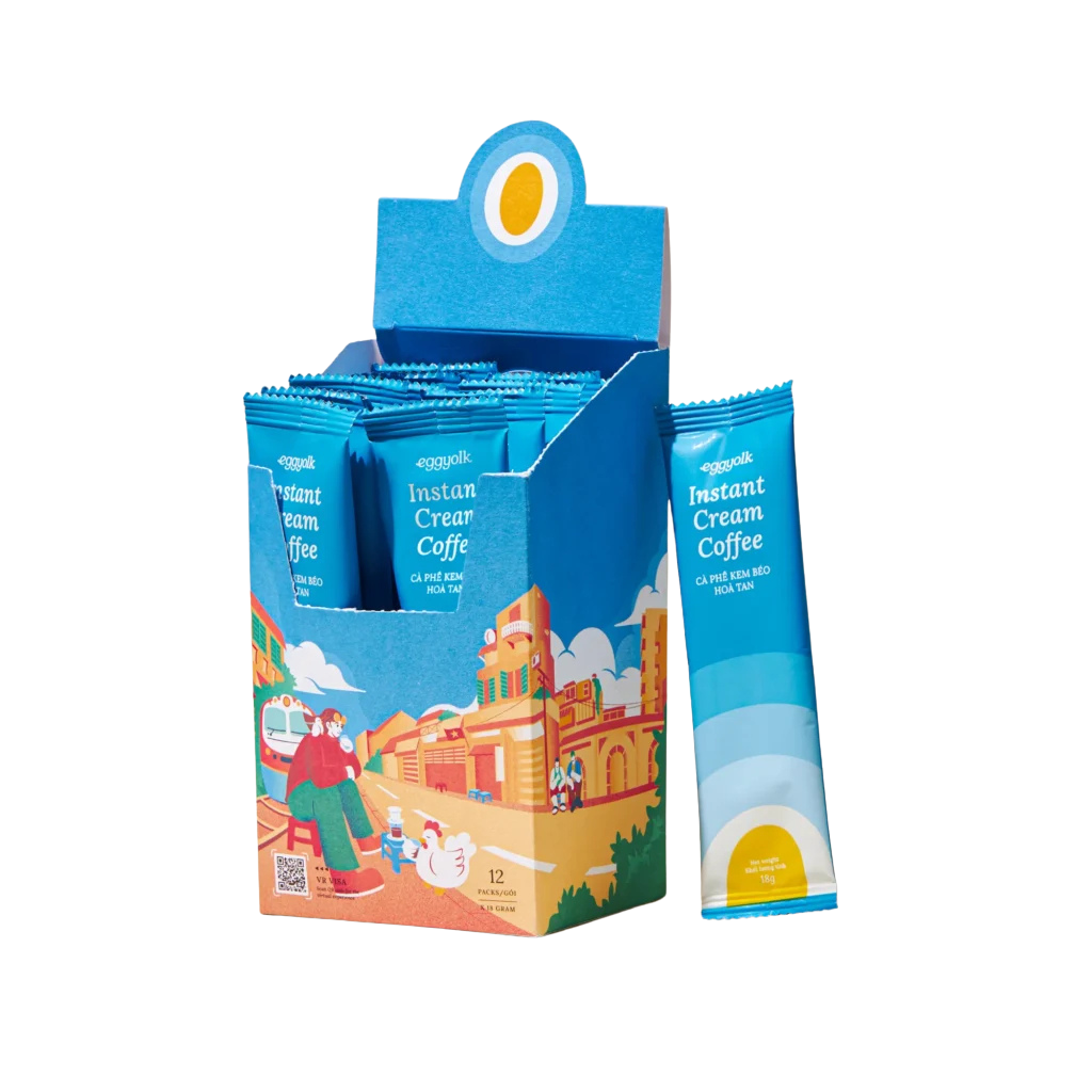  Eggyolk Instant Cream Coffee 