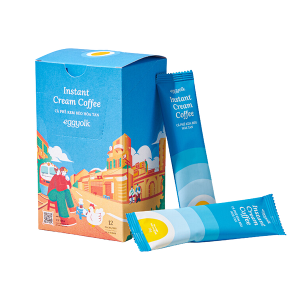  Eggyolk Instant Cream Coffee 