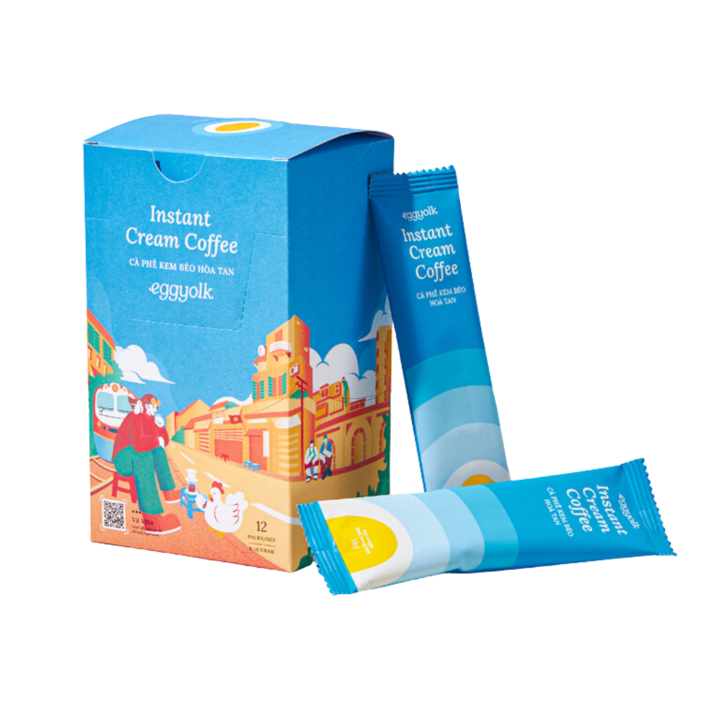  Eggyolk Instant Cream Coffee 