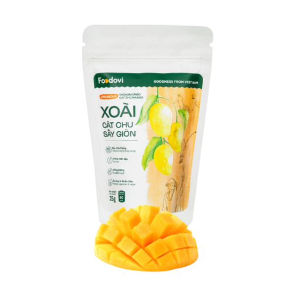  Foodovi Crispy Dried Mango - 25g 