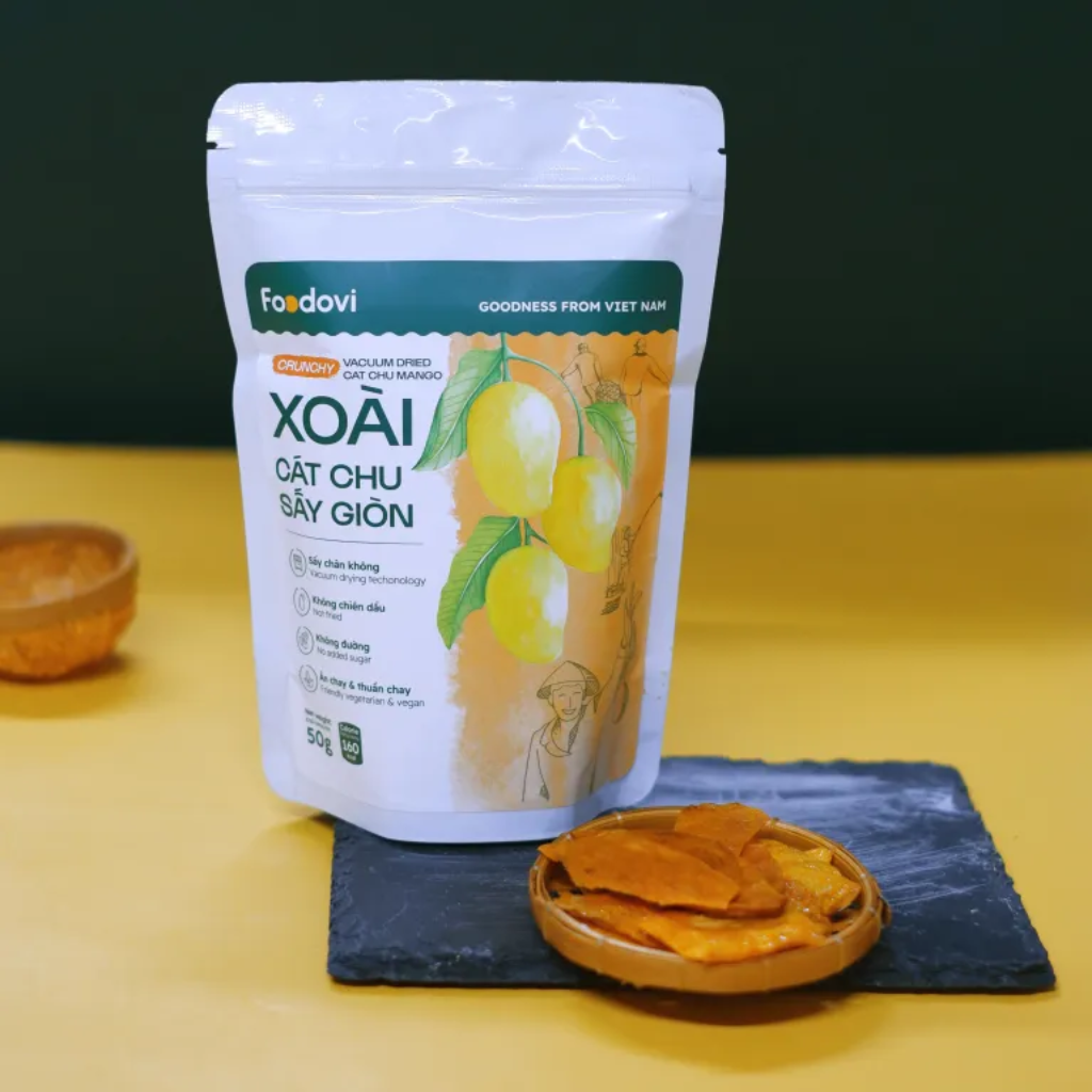  Foodovi Crispy Dried Mango - 50g 