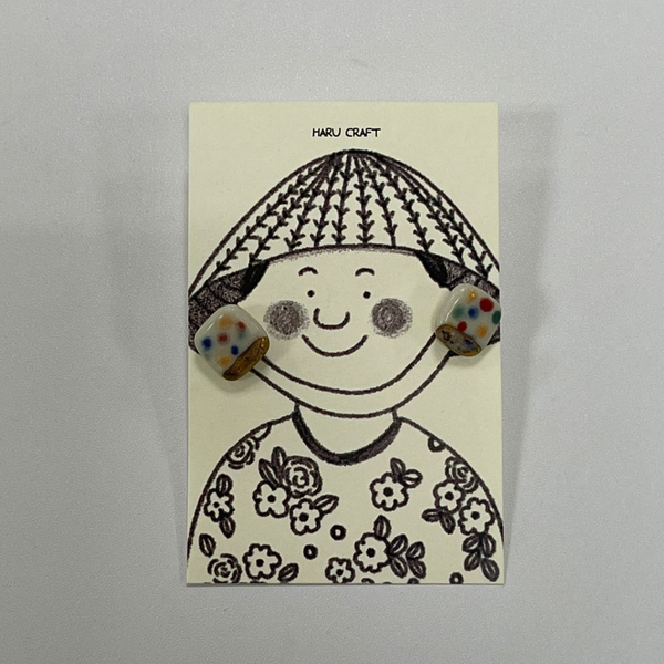  Haru Craft Ceramic Earrings 1 