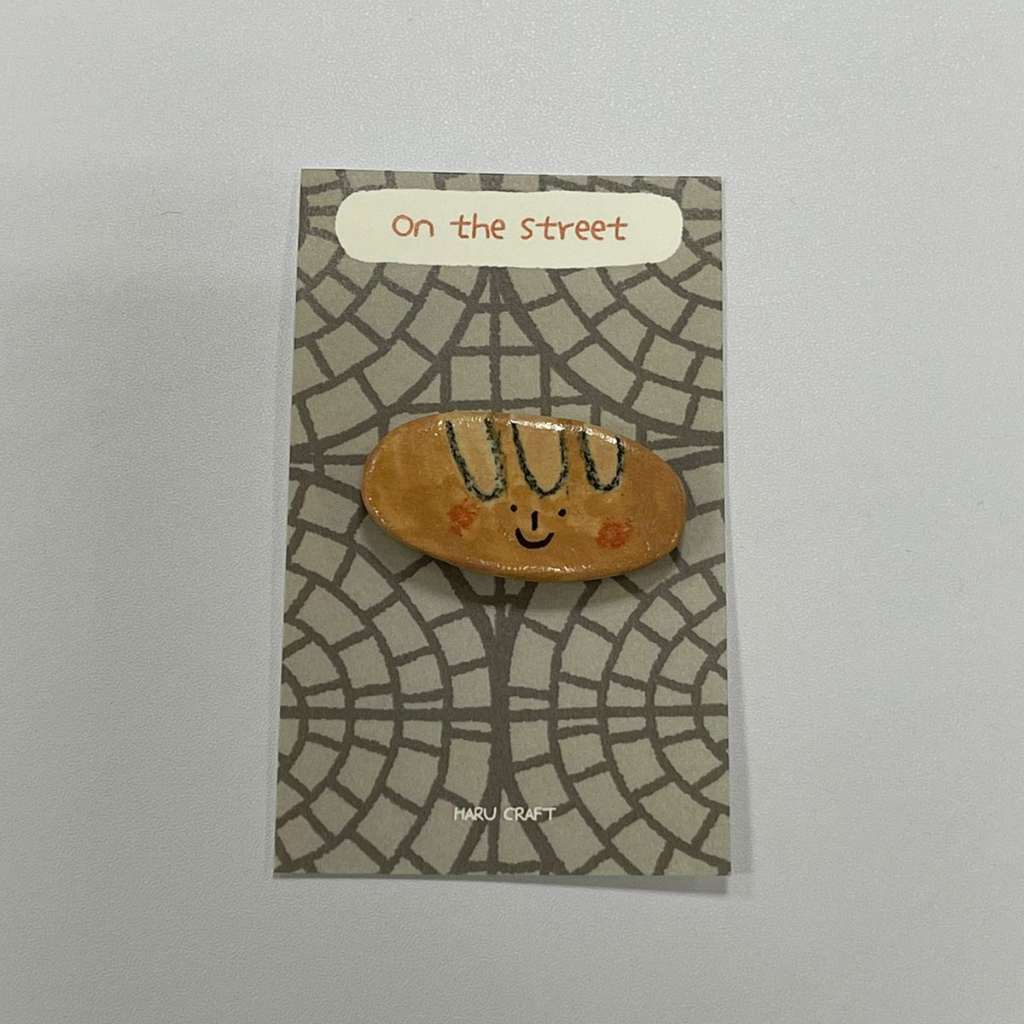  Haru Craft Ceramic Magnet - Banh Mi 