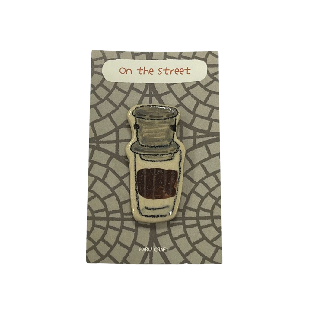  Haru Craft Ceramic Magnet - Ca Phe Phin 