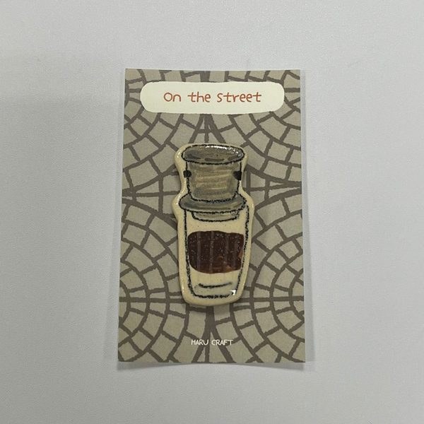  Haru Craft Ceramic Magnet - Ca Phe Phin 