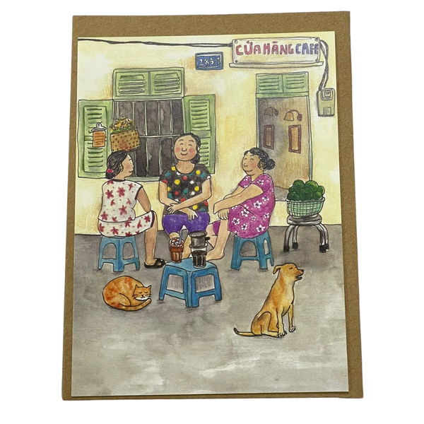  Haru Craft Postcard - Chi Oi Talk 