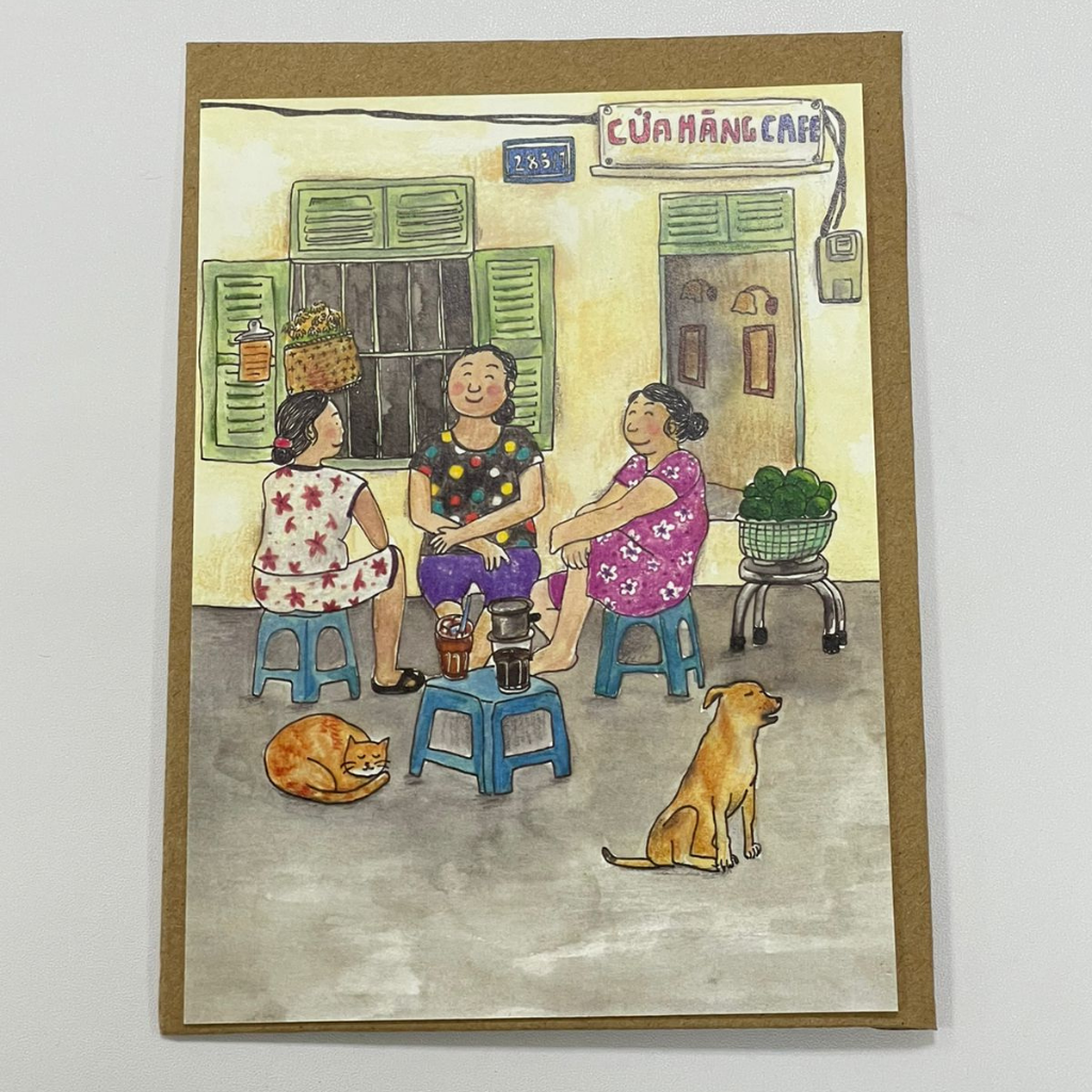  Haru Craft Postcard - Chi Oi Talk 