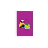 In the Mood Saigon Notebook Soft Cover Fruit Seller Purple 