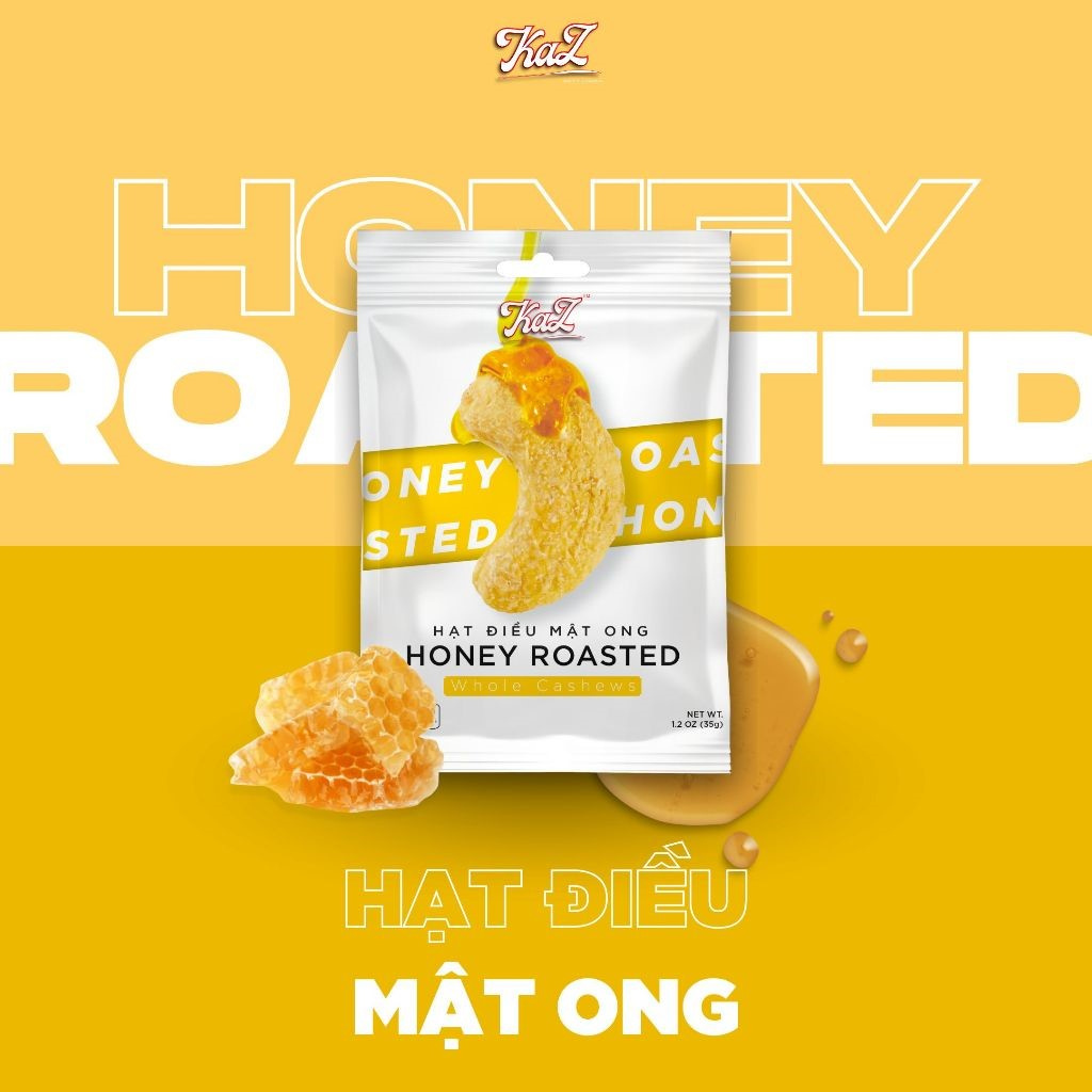 Kazori Honey Cashews - 35 Grams 