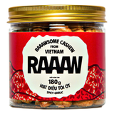  Raaaw Spicy Garlic Cashew Nuts - 180g 