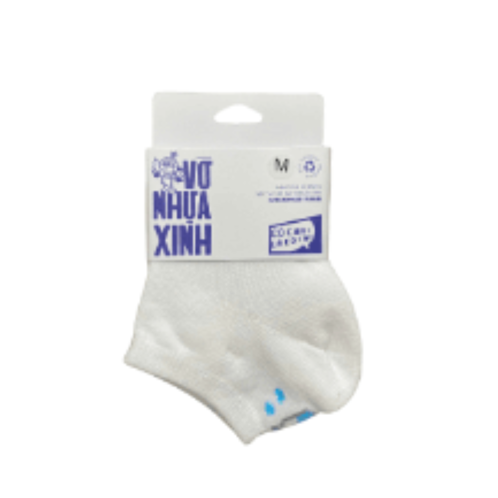  Re-Sock Ankle Socks - White 
