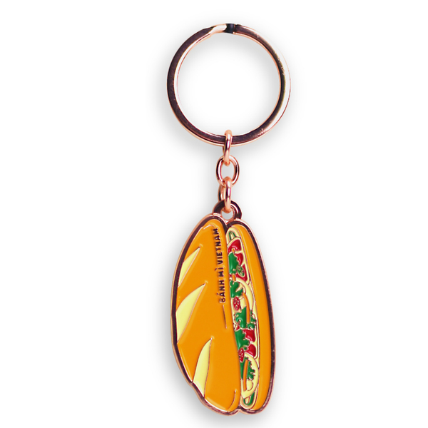  Saigonir Metal Keychain - Banh Mi 