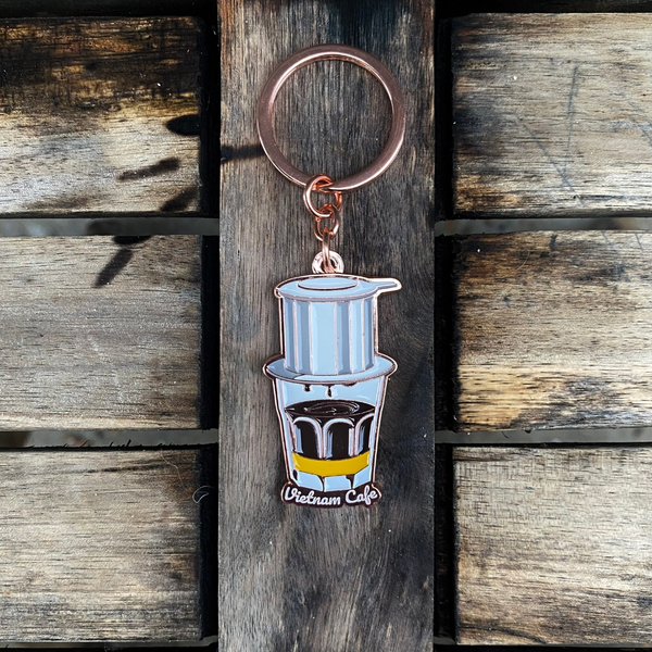  Saigonir Metal Keychain - Cafe Sua Da 