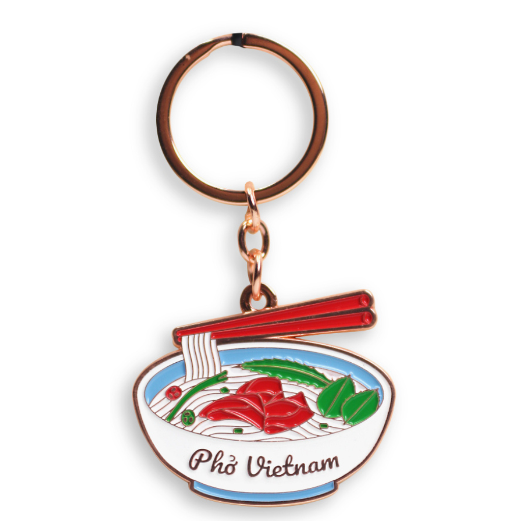  Saigonir Metal Keychain - Pho 