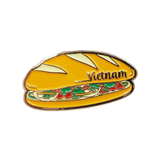  Saigonir Metal Lapel Pin - Banh Mi 