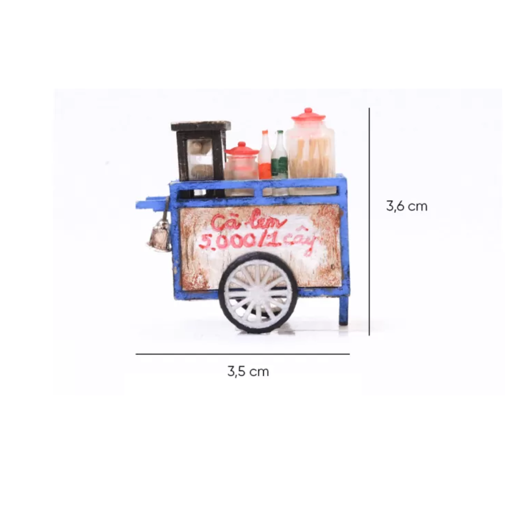  The 90s DIY Street Cart Model - Ice Cream Cart 