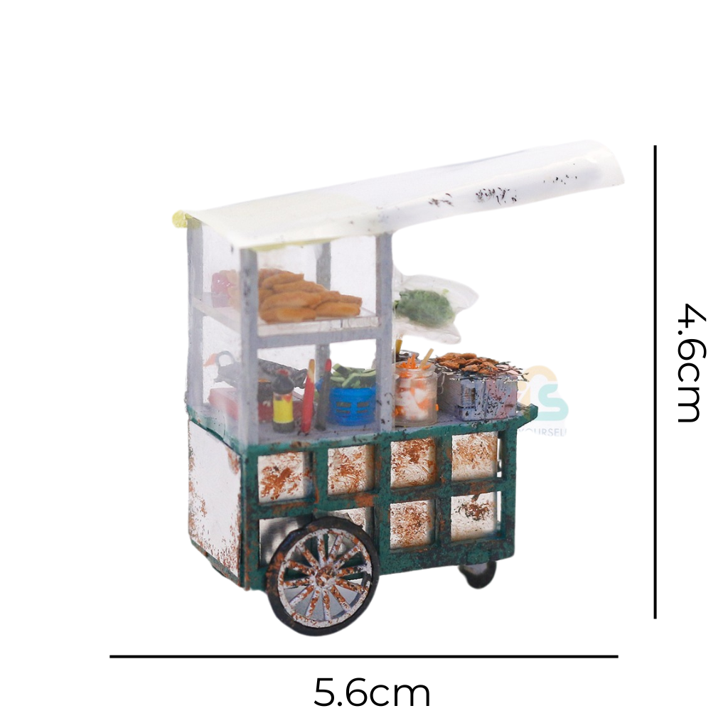  The 90s DIY Street Vendor Cart - BBQ Sandwich Cart 