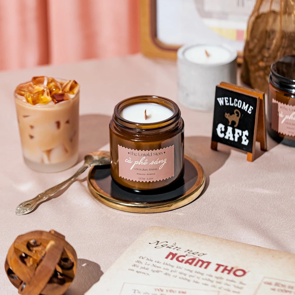  The Untold Story Scented Candle - Morning Coffee 