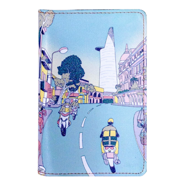  Tick & Pick Leather Passport Cover - Bitexco 