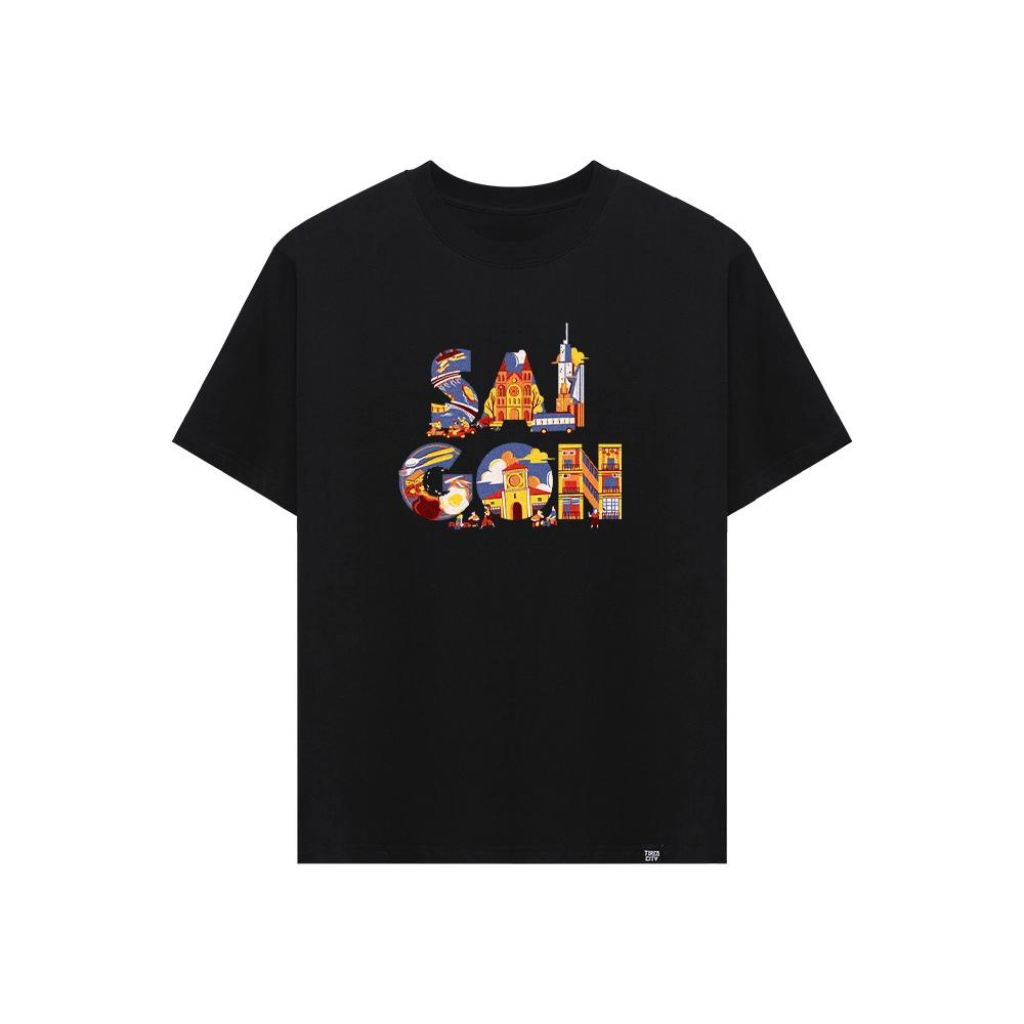 Tired City T-Shirt - Saigon | Vietnamese Souvenir T-Shirt