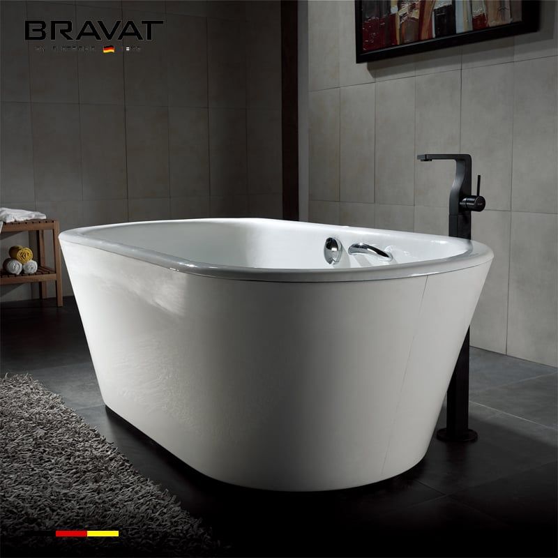  1.7m Free Standing Bathtub B25701TW-1W 