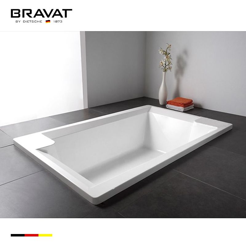  1.7m Bubble Bathtub B25704W-6 