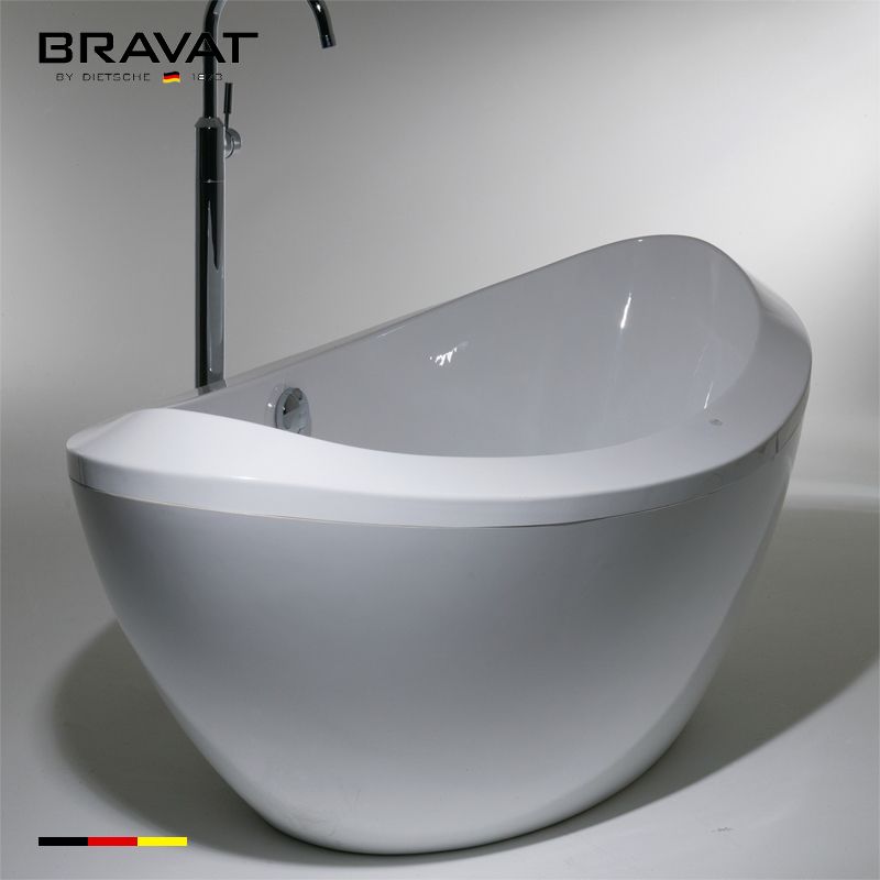  Acrylic Free Standing Bathtub B25808W-1 